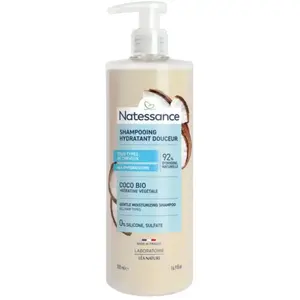 Comparateur de prix : Natessance Shampooing hydratant douceur Coco 500ml