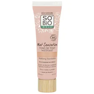 Fond de teint matifiant bio - Mat Sensation - 15 Vanille rosé - 30 ml