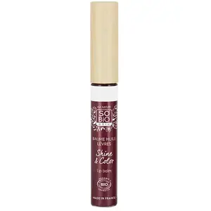 Huile à lèvres hydratante bio - Shine & Color - 40 Framboise sublime pas cher
