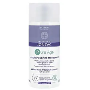 Eau Thermale Jonzac Pure Age Lotion Poudrée Matifiante Bio 150ml pas cher