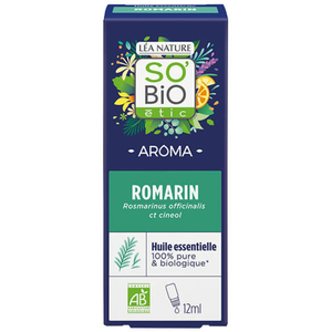 SOBIO Huile essentielle de romarin bio - 12 ml pas cher