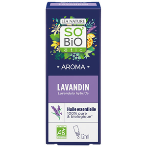 SOBIO Huile essentielle lavandin bio - 12 ml pas cher