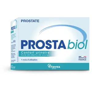 Comparateur de prix : Vitavea Nutrisanté Hommes Prostabiol Confort Urinaire 60 capsules