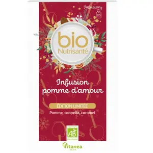 Vitavea Bionutrisanté Infusion Pomme d'amour BIO 20 sachets pas cher