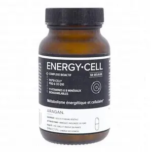 Comparateur de prix : Aragan - Synactifs Energycell - Tonus et Vitalité - 50 gélules