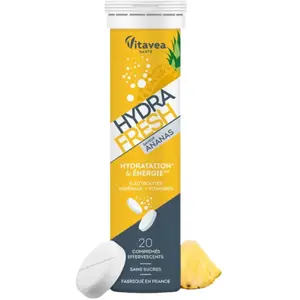 Comparateur de prix : Vitavea Hydrafresh Hydratation et Énergie Comprimés Effervescents x 20