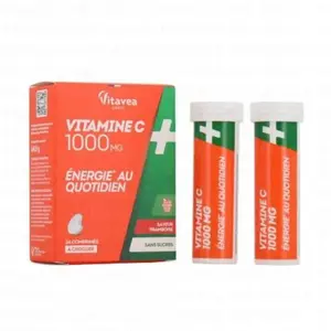 Comparateur de prix : VITAVEA Vitamine C 1000mg x24 comprimés à croquer