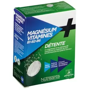 Comparateur de prix : Nutrisanté Magnesium + Vitamines B1 B2 B6