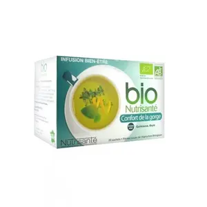 Comparateur de prix : Vitavea - BioNutrisanté - Infusion Confort de la gorge - 20 sachets
