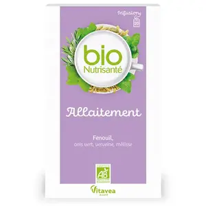 Comparateur de prix : Nutrisanté Infusion Bio Allaitement 20 sachets