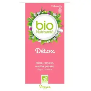 Comparateur de prix : Vitavea Nutrisanté Infusion Bio Détox 20 sachets