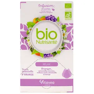 Comparateur de prix : Vitavea - BioNutrisanté - Infusion Relax - 20 sachets