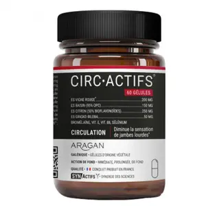 Comparateur de prix : Synactifs Circactifs 60 Gélules