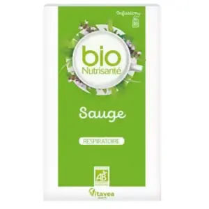 Comparateur de prix : Vitavea Infusion Sauge Bio 20 sachets