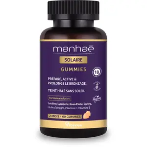 Manhaé Autobronzant 60 Gummies pas cher