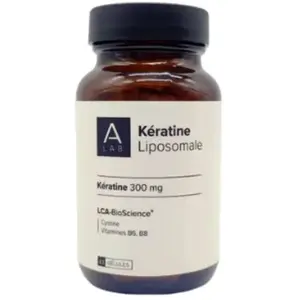 Comparateur de prix : A-LAB Kératine Liposomale 300mg - 63 gélules