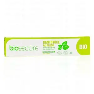Biosecure Dentifrice - Bio Secure - Fluor - 75ml - Adulte - Mixte pas cher