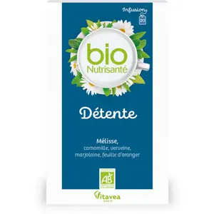 Comparateur de prix : Vitavea - BioNutrisanté - Infusion Détente - 20 sachets