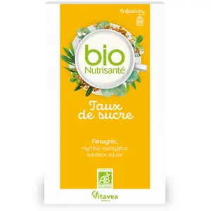 Comparateur de prix : Vitavea - BioNutrisanté - Infusion Taux de sucres - 20 sachets