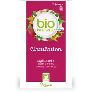 Comparateur de prix : Vitavea - BioNutrisanté - Infusion Circulation - 20 sachets