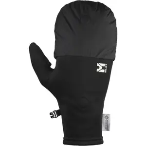 Millet - Moufles de ski de randonnée - M White GTX Infinium Mitten Black - Taille L - Noir pas cher