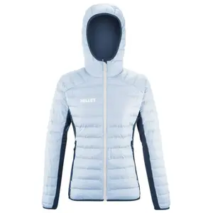 Comparateur de prix : Millet Fitz Roy Warm Hoodie - Doudoune femme Iceberg / Dark Denim S