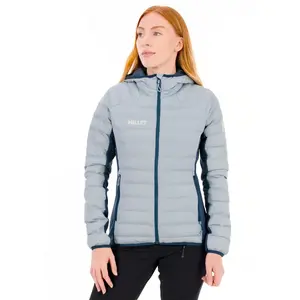 Comparateur de prix : Millet Fitz Roy Warm Hoodie - Doudoune femme Iceberg / Dark Denim L
