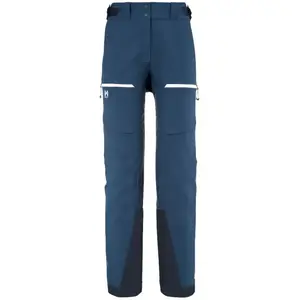 Comparateur de prix : Millet - M White 3L Pant - Pantalon ski de randonnée femme Saphir - L