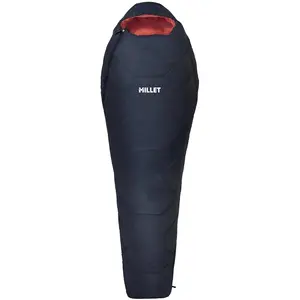 Comparateur de prix : Sac de couchage Millet Baikal 750 Regular +10C bleu nuit femme - Gauche