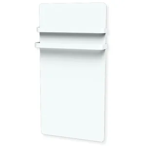 Comparateur de prix : Carrera Cayenne 049767 Radiateur Sèche-Serviette Verre lcd 1000W Blanc
