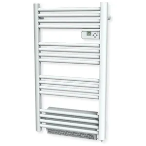 Comparateur de prix : Carrera Sèche-serviettes avec Soufflerie LCD Sans fluide Blanc 1500W SATURNE