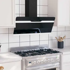 VIDAXL (Noir)Hotte de cuisine - SIGNOR - Hotte aspirante murale 90 cm ...