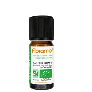 Florame Huile Essentielle de Gaulthérie Odorante Biologique, Contenance 1 pas cher
