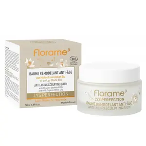 FLORAME Lys Perfection - Baume remodelant anti-age bio 50 ml pas cher