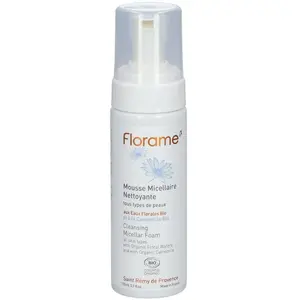 Comparateur de prix : FLORAME Eaux florales bio - Mousse micellaire nettoyante bio flacon 150ml