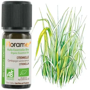 Florame Huile Essentielle Citronnelle Bio 10ml pas cher
