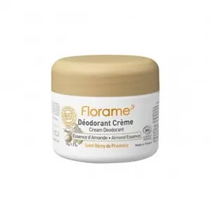 Florame Corps Déodorant Crème Essence d'Amande 50g