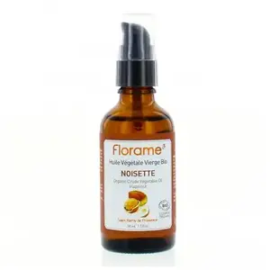 Florame Aromathérapie Huile Végétale Noisette Bio 50ml pas cher