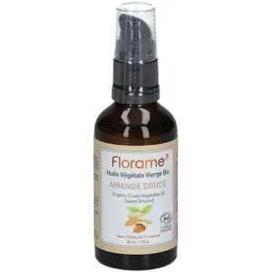 Florame Aromathérapie Huile Végétale Amande Douce Bio 50ml