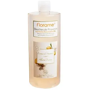 Florame Corps Gel Douche Essence d'Amande Bio 1L pas cher