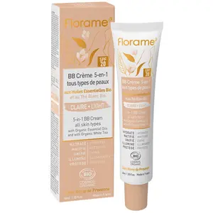 Comparateur de prix : Florame BB Crème 5 en 1 SPF20 Claire Bio 40ml