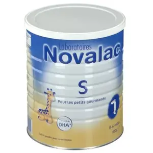 Comparateur de prix : Novalac Lait S 1er âge 800g