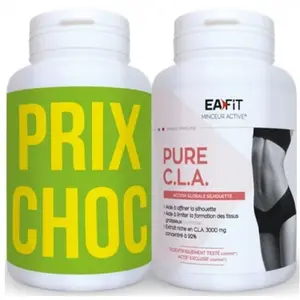 Comparateur de prix : Eafit Pure C.L.A. Minceur Active Lot de 2 x 90 capsules