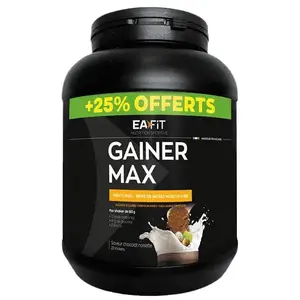 Comparateur de prix : Eafit Gainer Max Chocolat Noisette 1.1kg