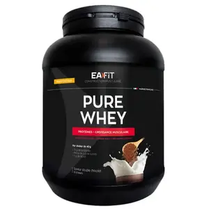 Comparateur de prix : Pure Whey double chocolat EA Fit