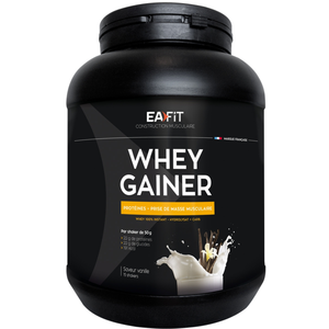 Comparateur de prix : Eafit Whey Gainer Saveur Vanille 750g