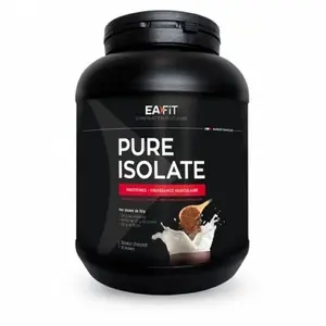 Comparateur de prix : Eafit Pure Isolate Goût Chocolat 750g