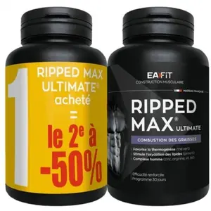 Comparateur de prix : Eafit ripped max 2x120 comprimés 268g