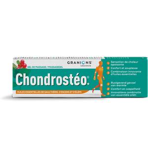 Comparateur de prix : GRANIONS CHONDROSTÉO GEL DE MASSAGE - Gel chauffant - *100 ml - Classique