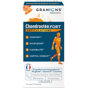 Comparateur de prix : Laboratoire des Granions® Chondrostéo®+ Fort Articulations